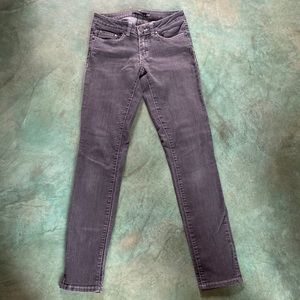 Prana Women’s Skinny Leg Stretch Grey Jeans Size 0